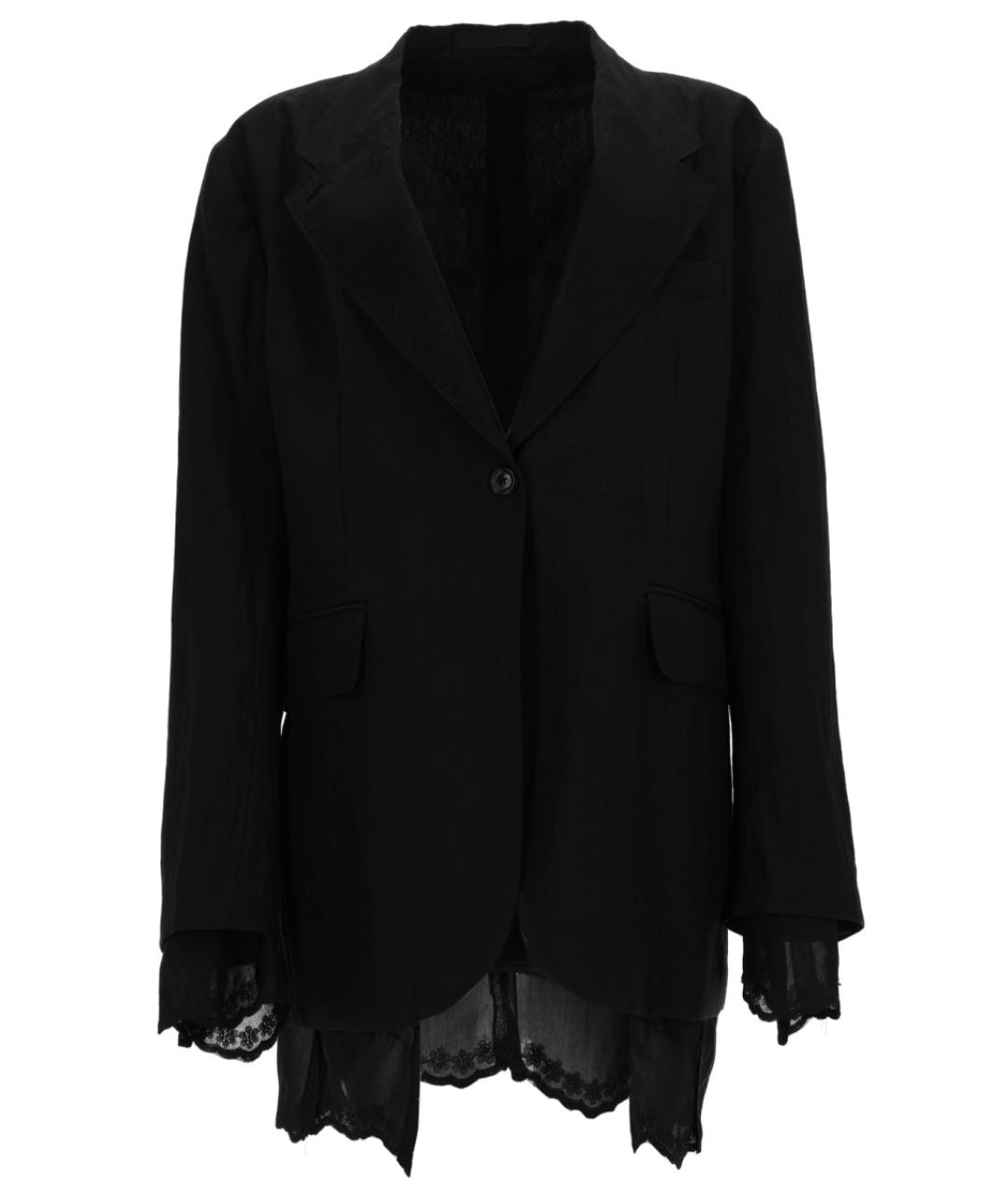 OUR LEGACY Черный льняной жакет/пиджак, фото 1