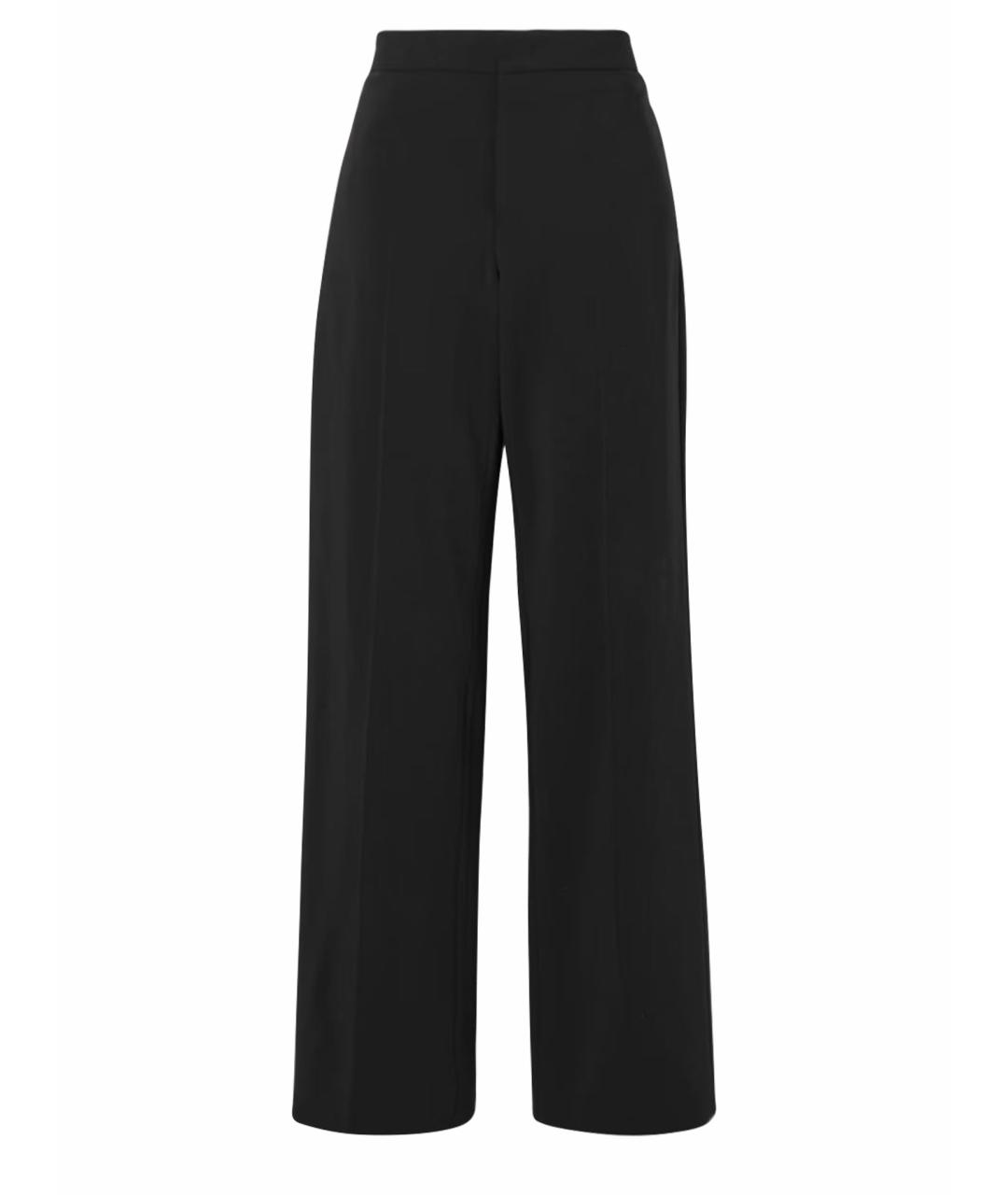 ISABEL MARANT ETOILE Черные вискозные прямые брюки, фото 1