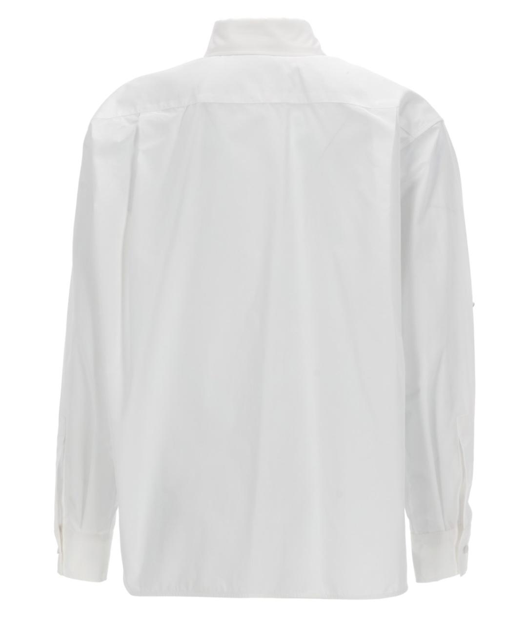 MAX MARA Белая хлопковая рубашка, фото 2