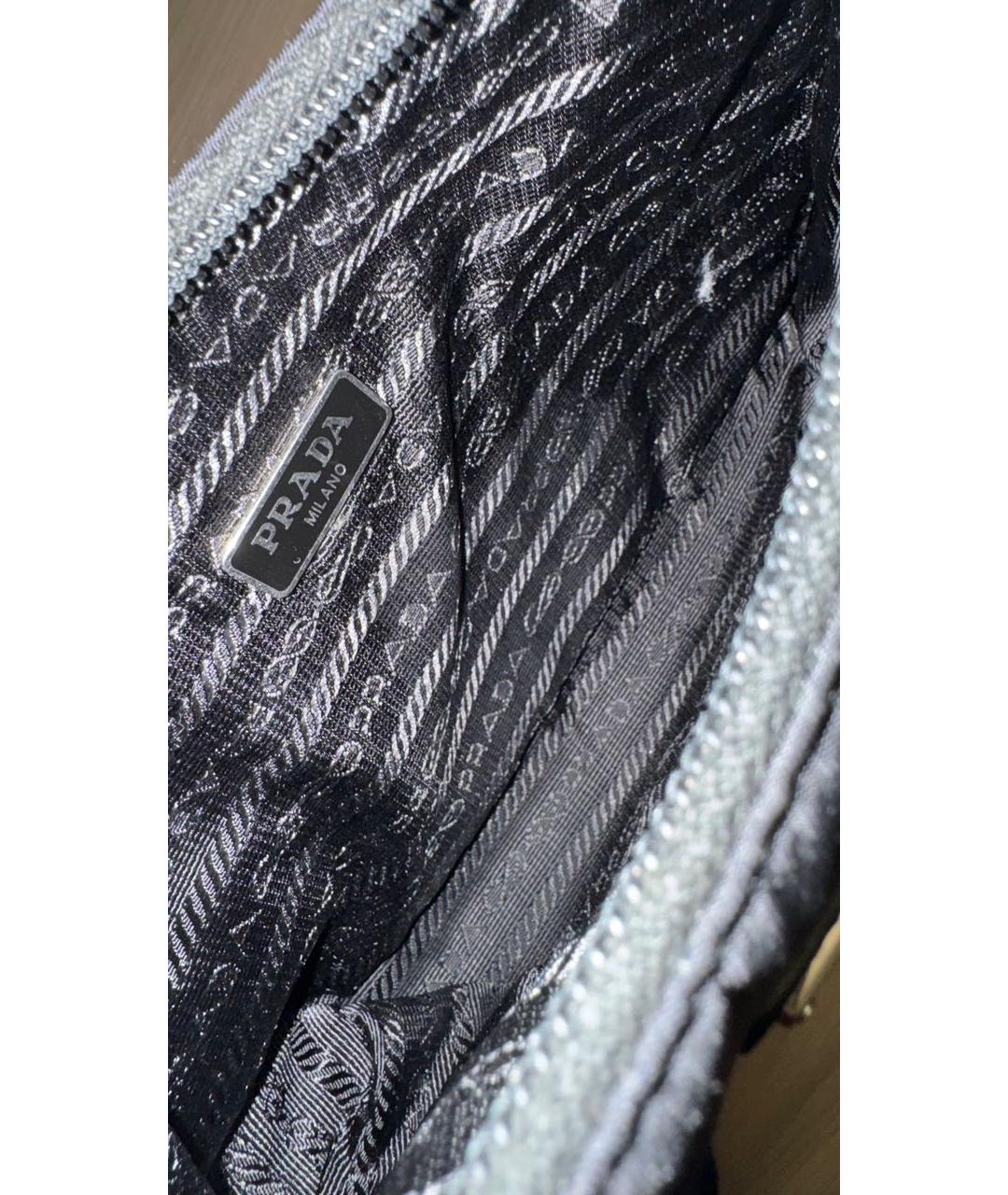 PRADA Черная сумка через плечо, фото 7