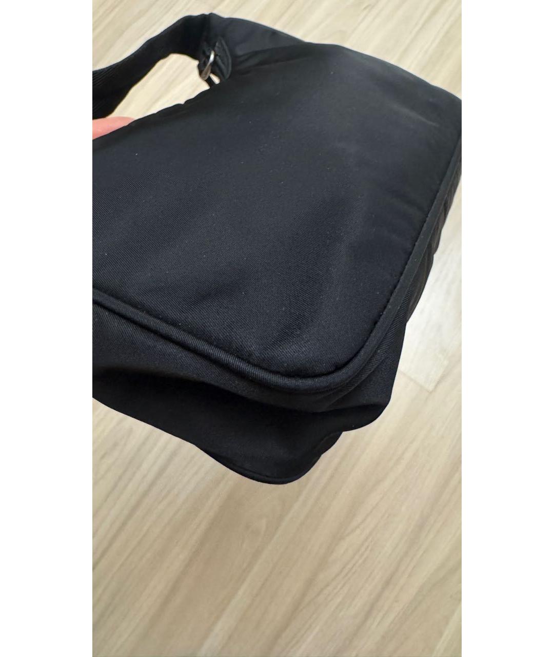 PRADA Черная сумка через плечо, фото 3