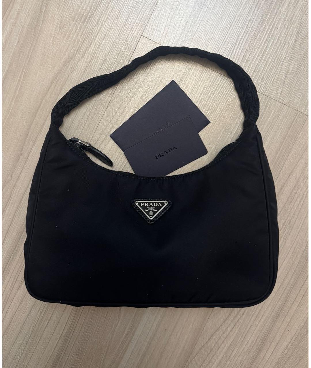 PRADA Черная сумка через плечо, фото 8