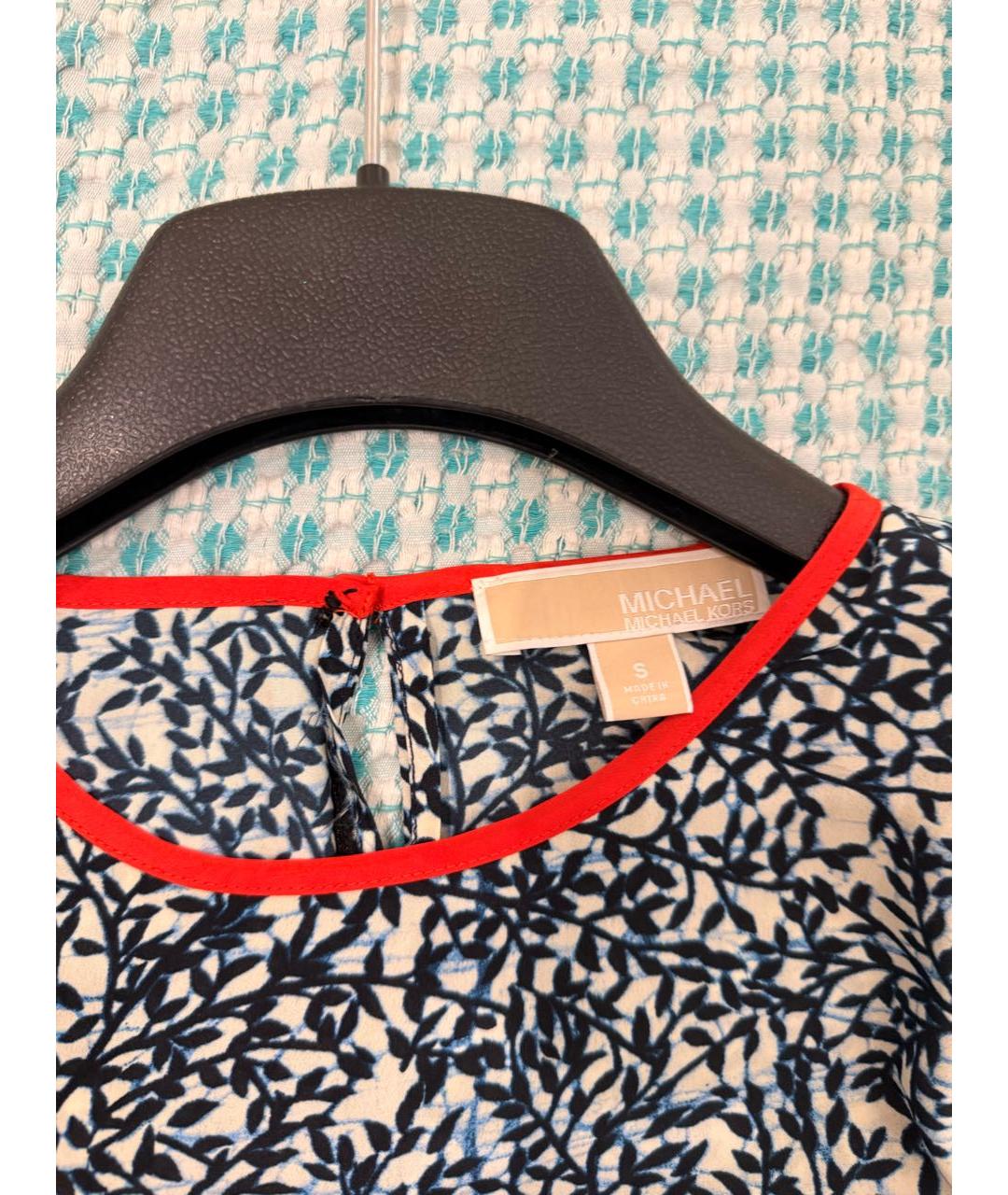 MICHAEL MICHAEL KORS Мульти полиэстеровая блузы, фото 2