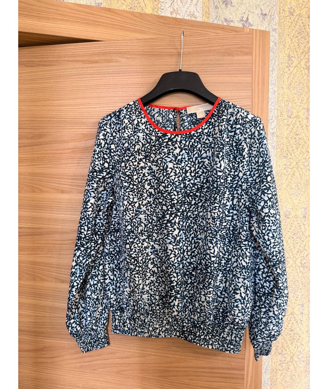 MICHAEL MICHAEL KORS Мульти полиэстеровая блузы, фото 7