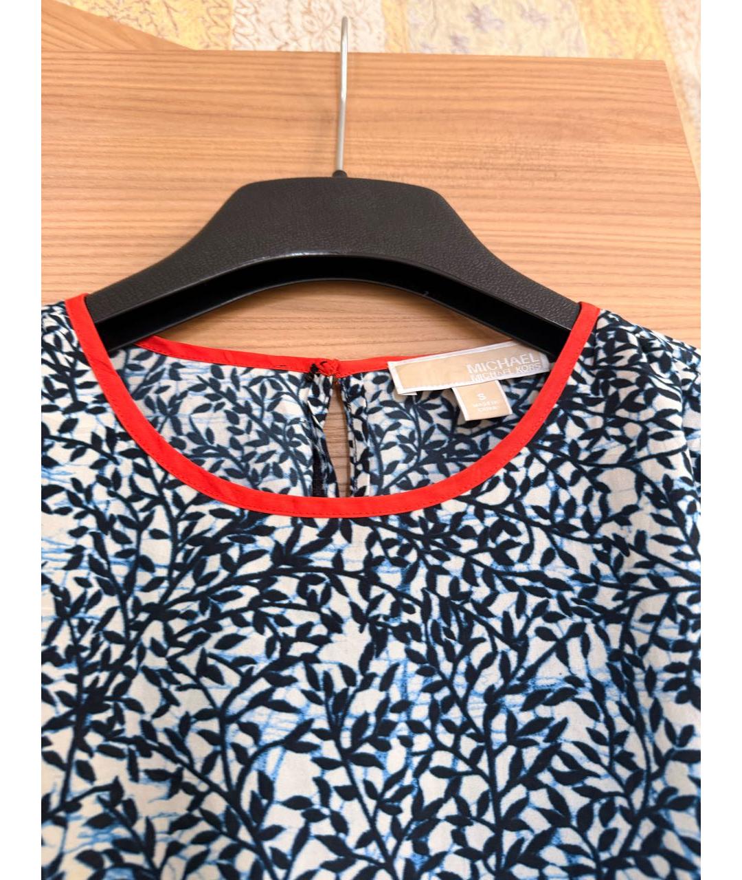 MICHAEL MICHAEL KORS Мульти полиэстеровая блузы, фото 8