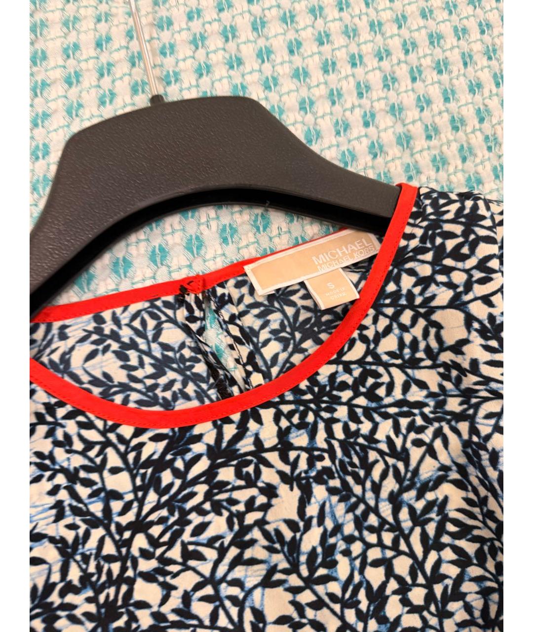 MICHAEL MICHAEL KORS Мульти полиэстеровая блузы, фото 4