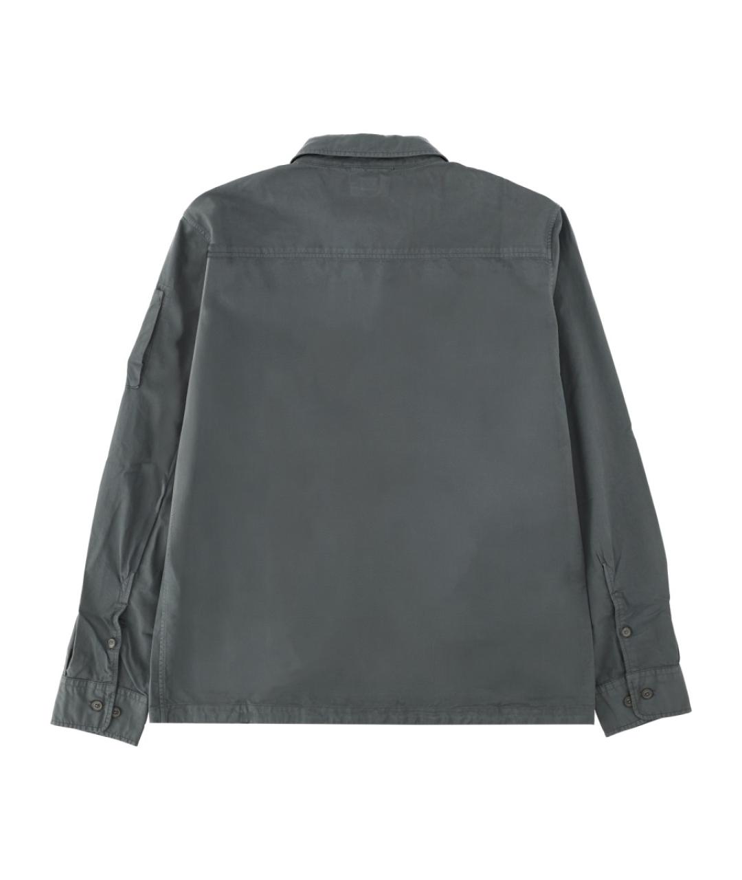 CP COMPANY Зеленая хлопковая куртка, фото 2