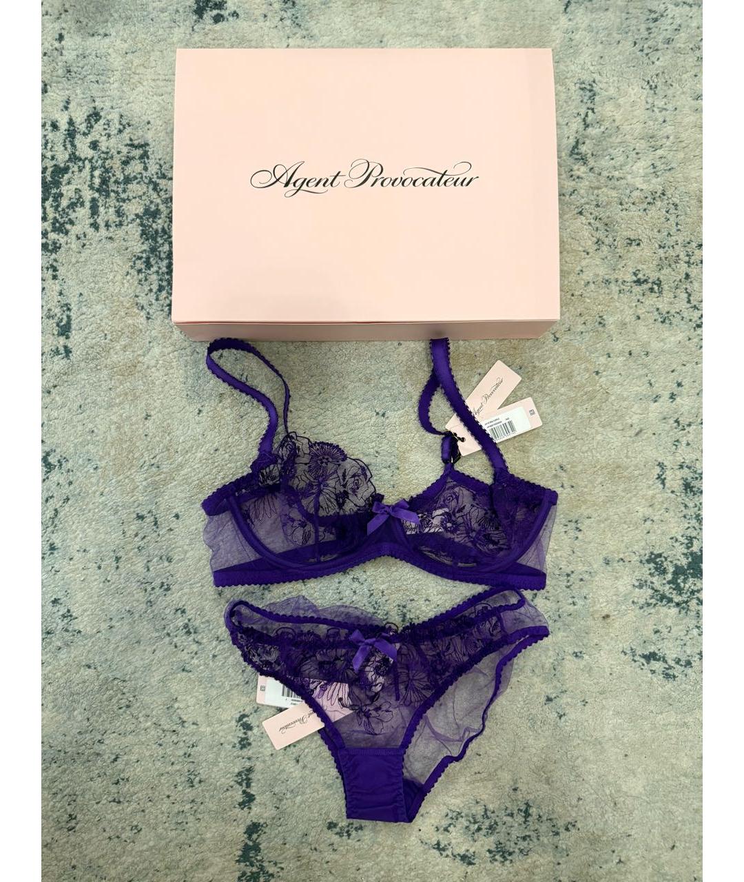 AGENT PROVOCATEUR Фиолетовый комплекты, фото 4