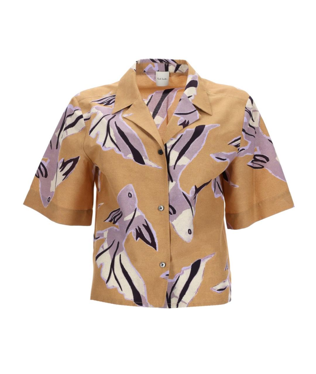 PAUL SMITH Мульти хлопковая рубашка, фото 1