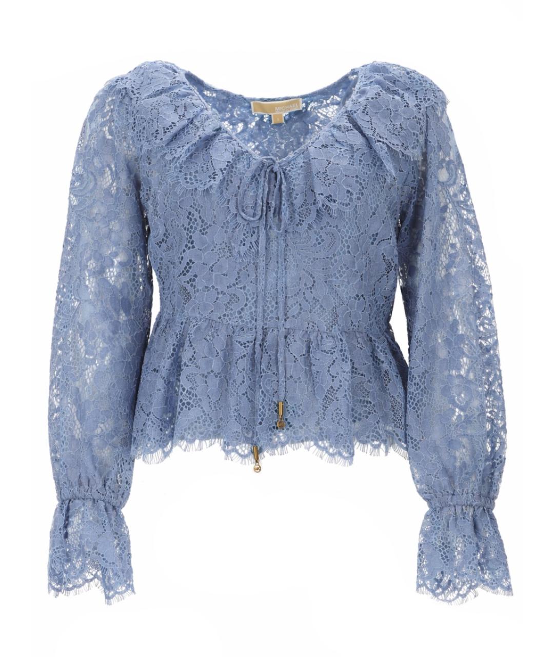 MICHAEL KORS Голубая полиамидовая блузы, фото 1