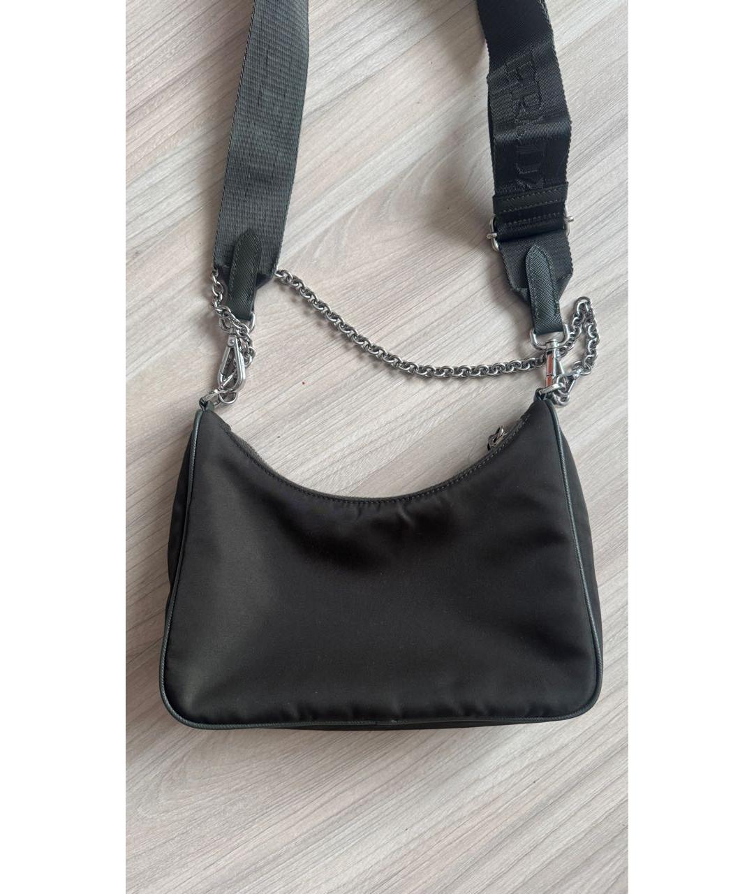PRADA Хаки сумка через плечо, фото 2