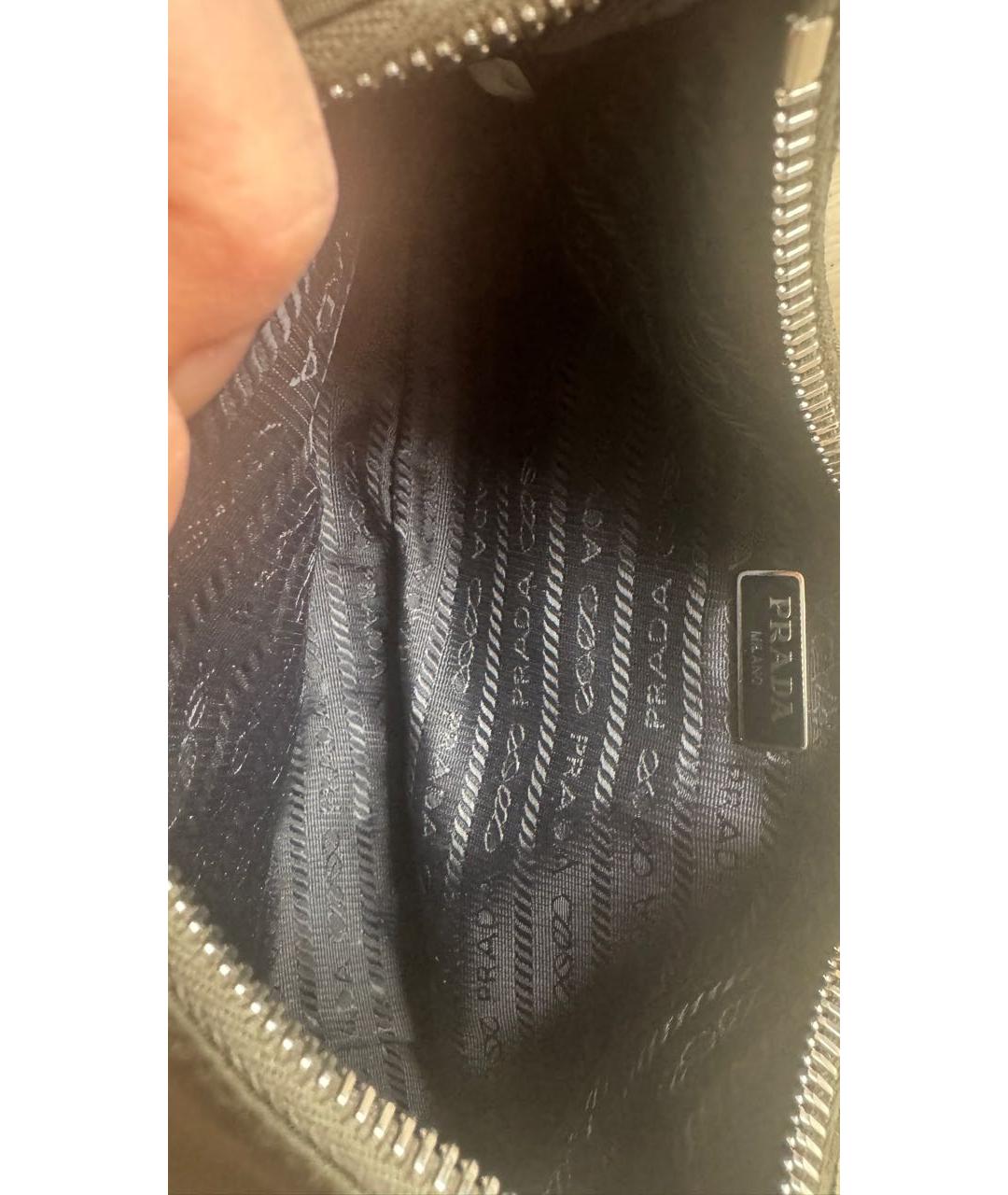 PRADA Хаки сумка через плечо, фото 7