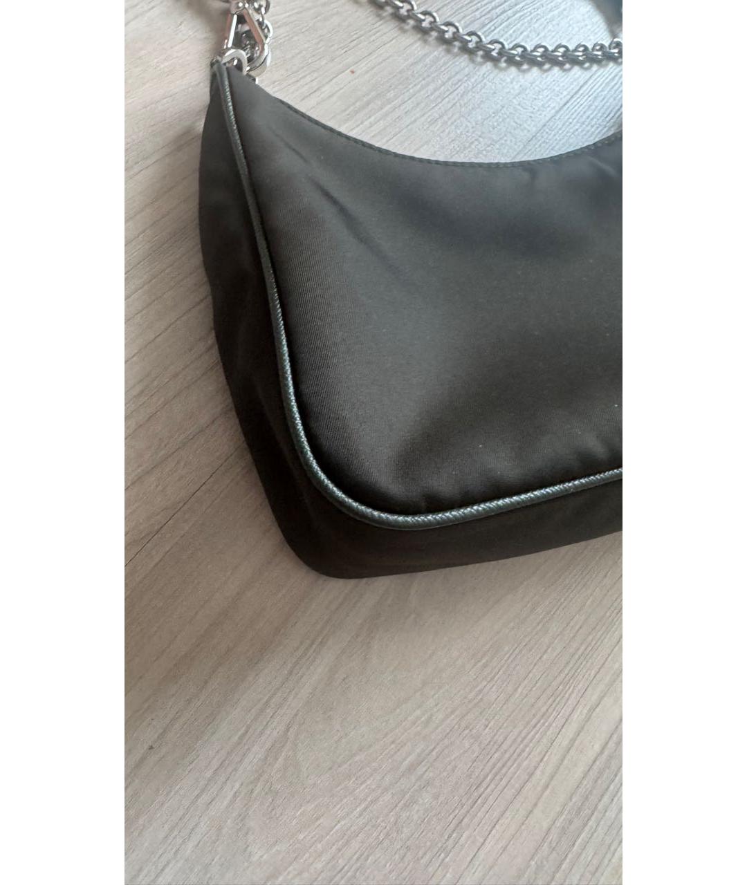 PRADA Хаки сумка через плечо, фото 6