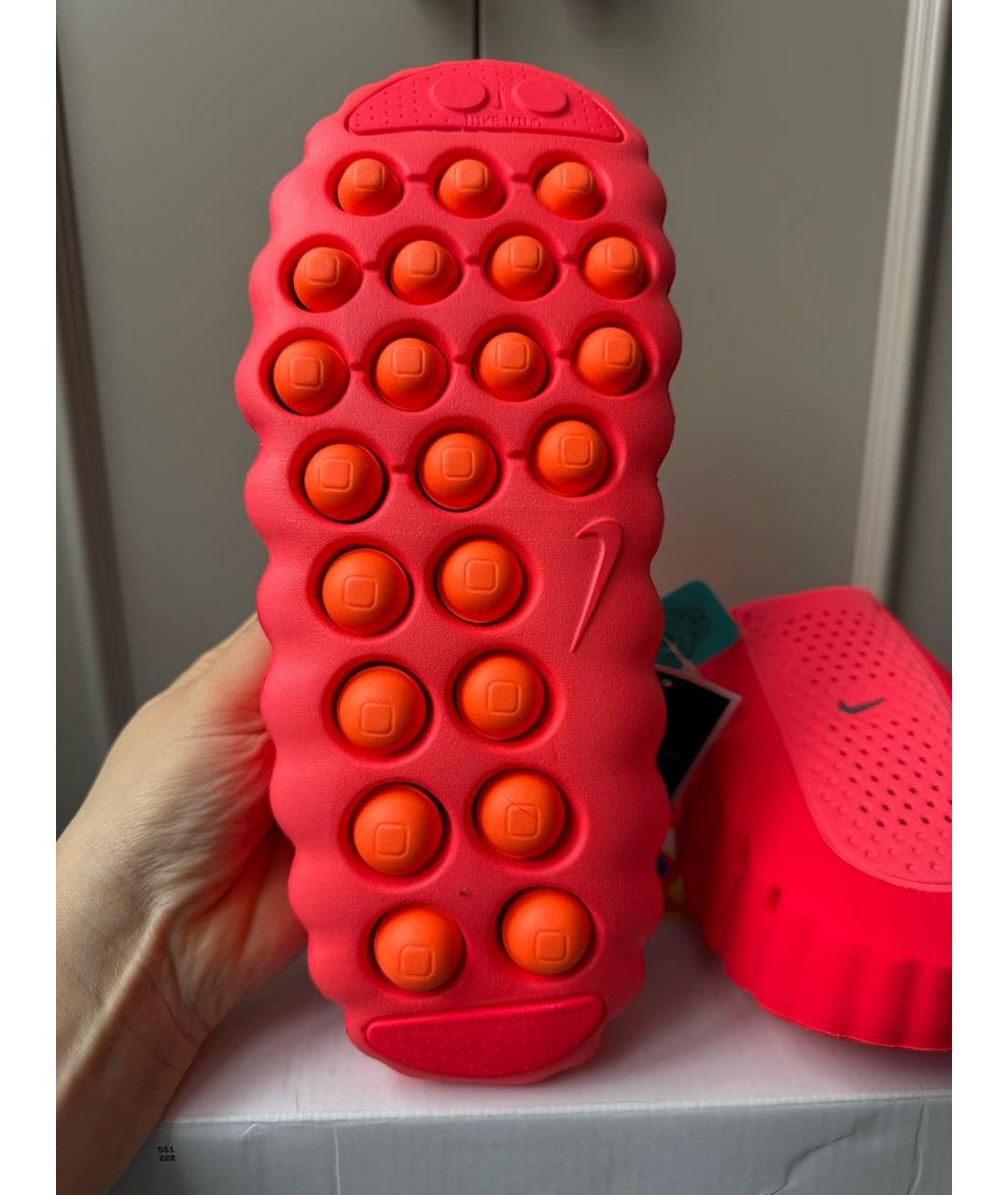 NIKE Красные мюли, фото 3