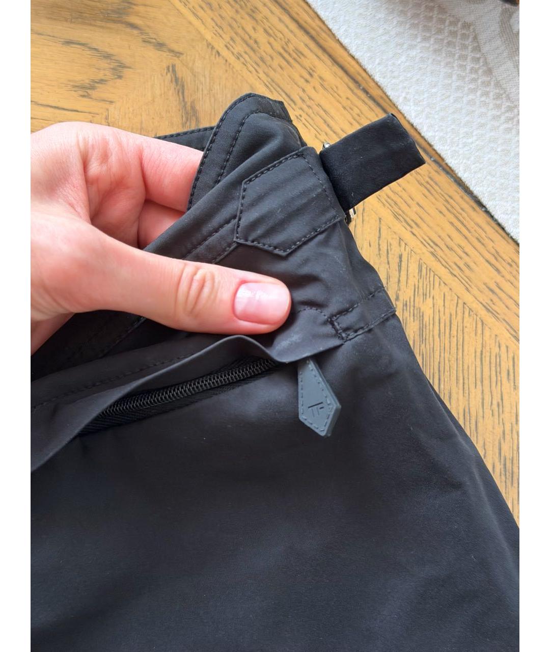 TOM FORD Черные синтетические шорты, фото 5