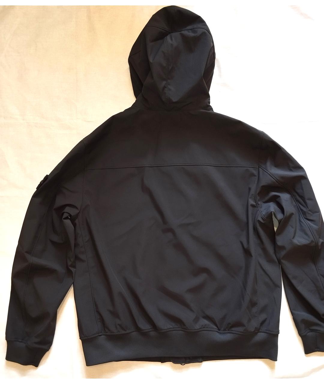 STONE ISLAND Черная куртка, фото 2