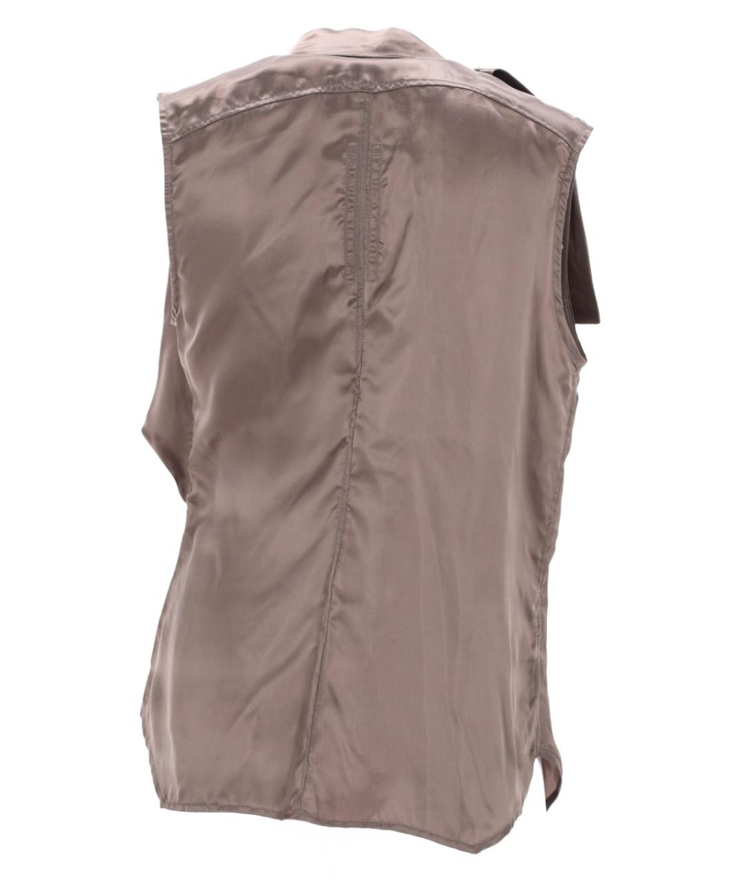 RICK OWENS Серая рубашка, фото 2