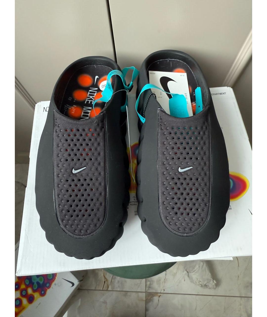 NIKE Черные мюли, фото 2