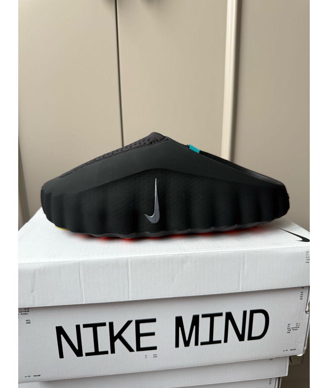 NIKE Черные мюли, фото 5