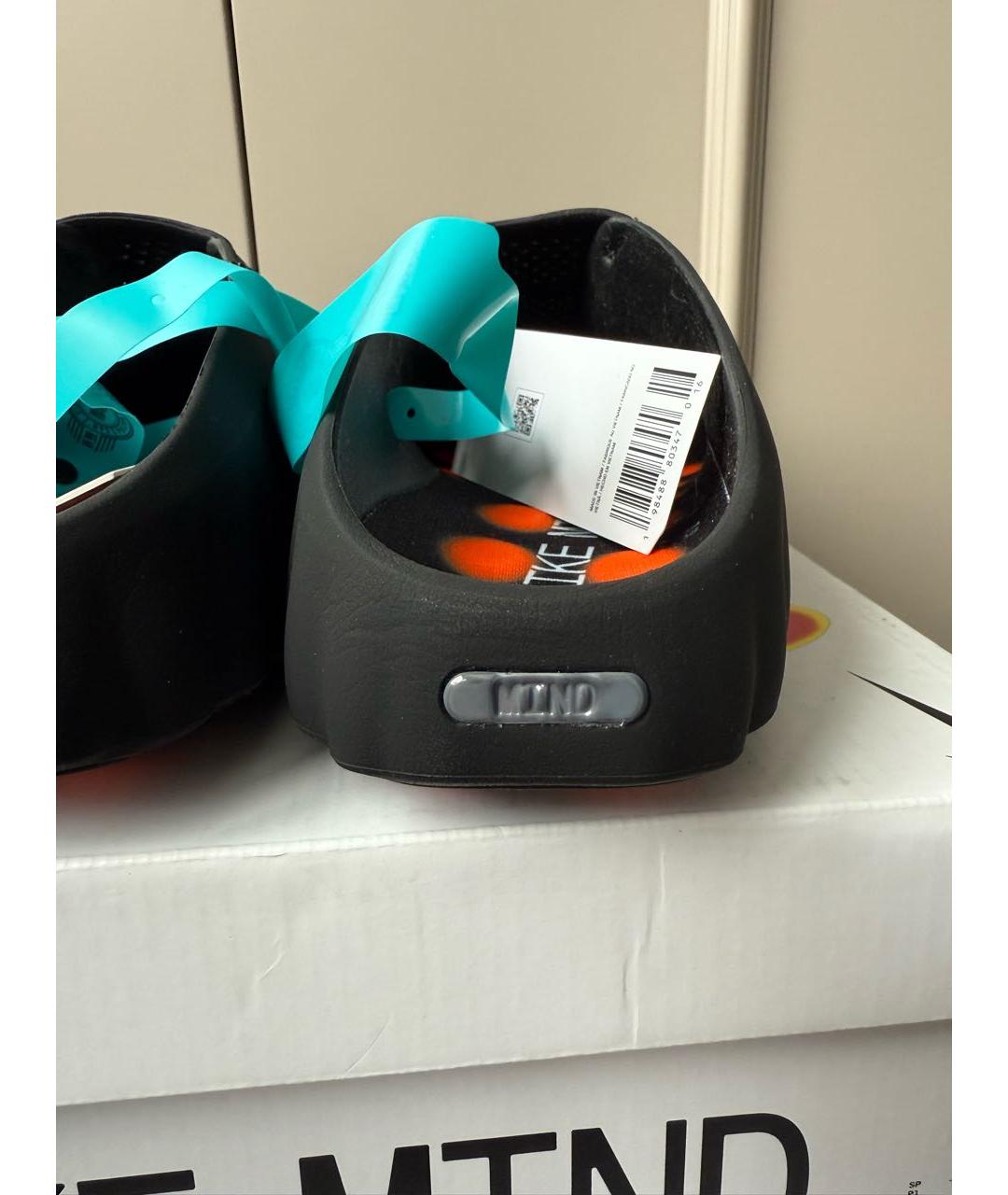 NIKE Черные мюли, фото 4