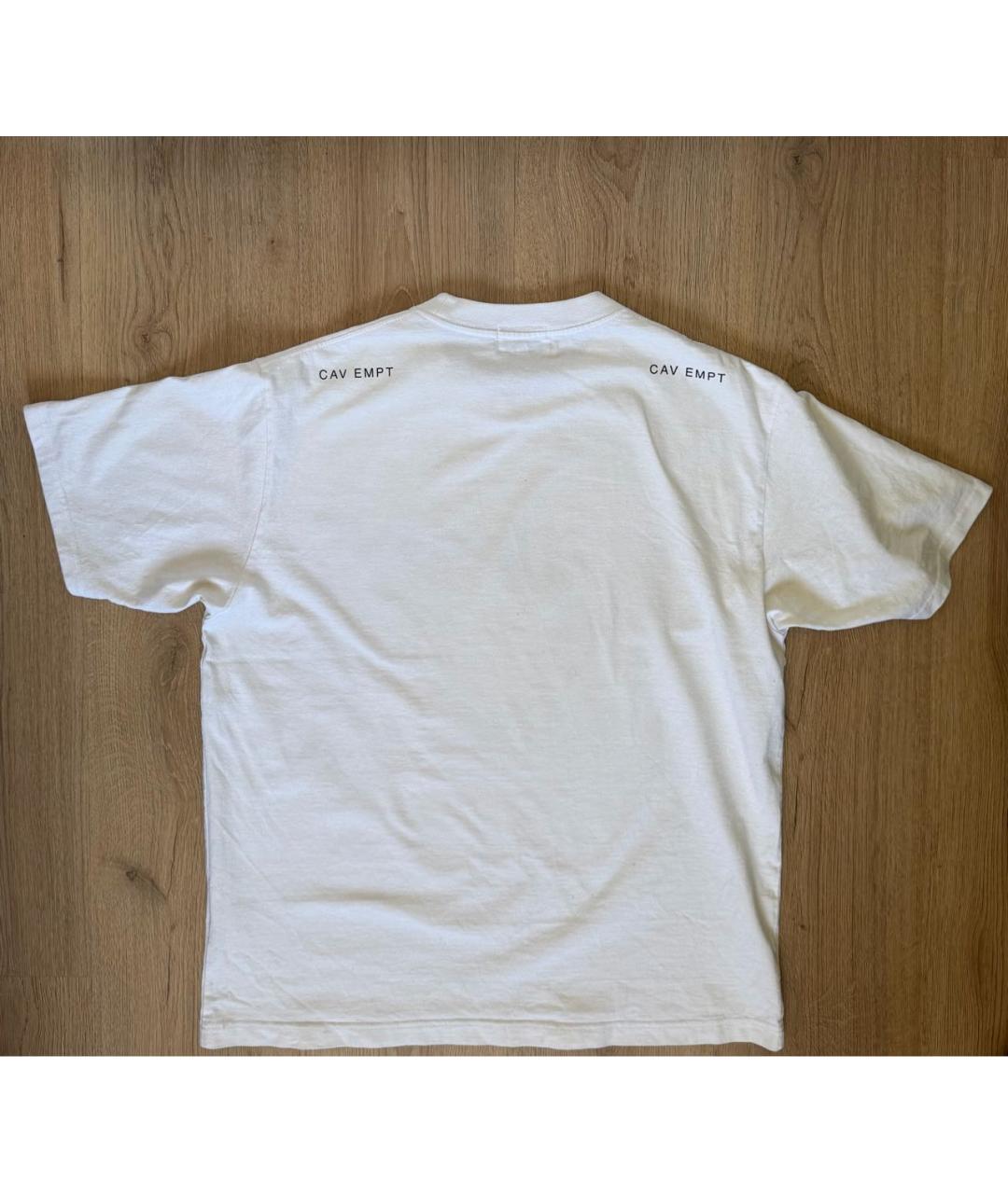 CAV EMPT Белая хлопковая футболка, фото 2