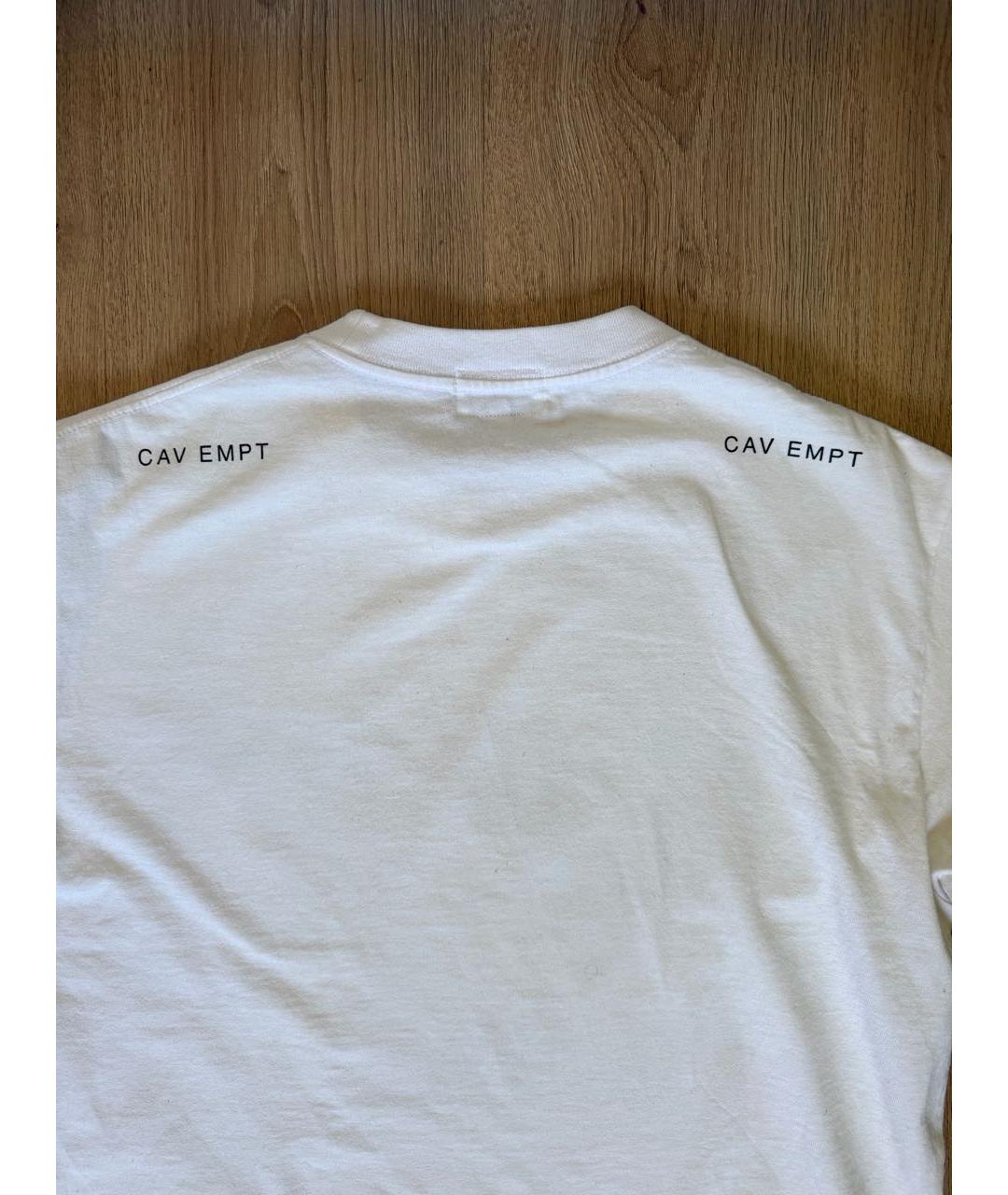 CAV EMPT Белая хлопковая футболка, фото 4