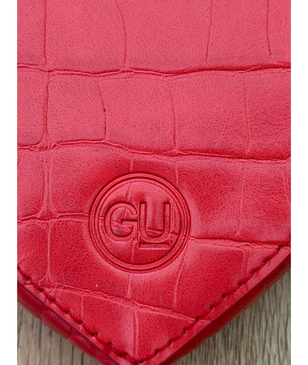 UNDERCOVER Красная кожаная сумка через плечо, фото 4