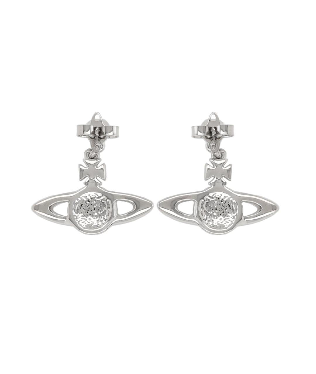 VIVIENNE WESTWOOD Серебряные латунные серьги, фото 2