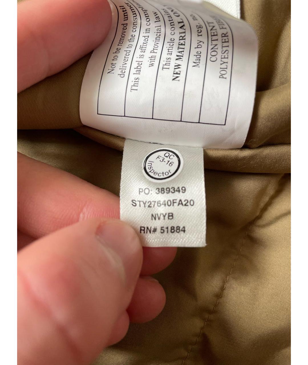 PATAGONIA Темно-синяя хлопковая куртка, фото 6