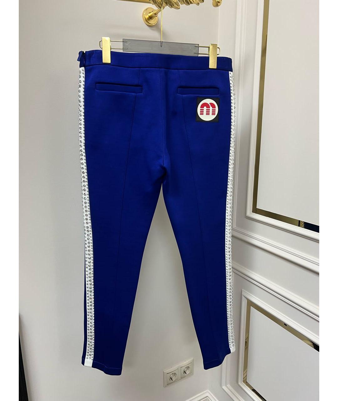 MIU MIU Мульти брюки узкие, фото 3