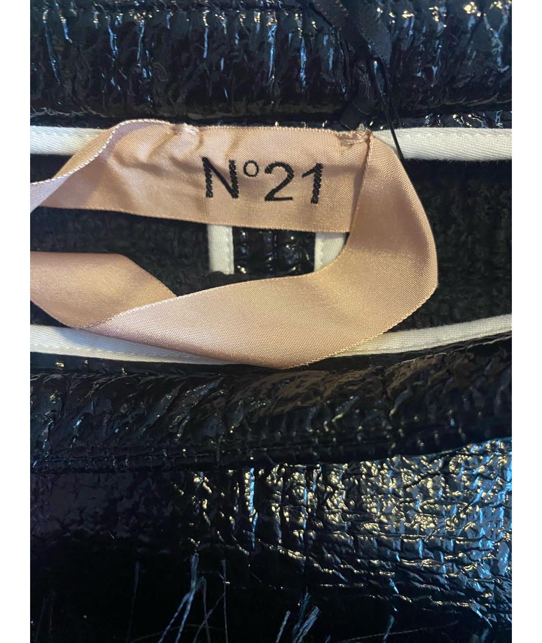NO. 21 Черная юбка миди, фото 2