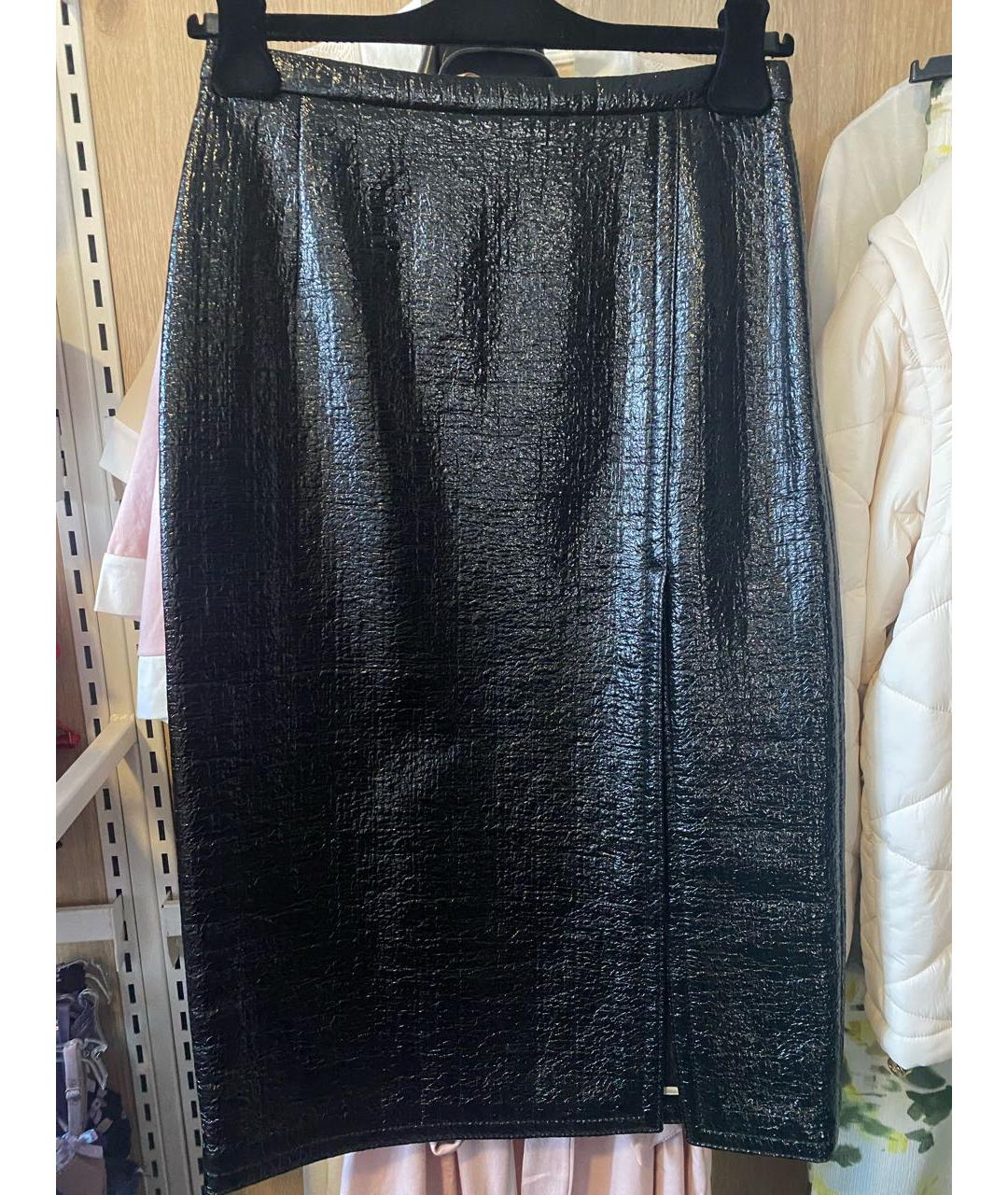 NO. 21 Черная юбка миди, фото 5