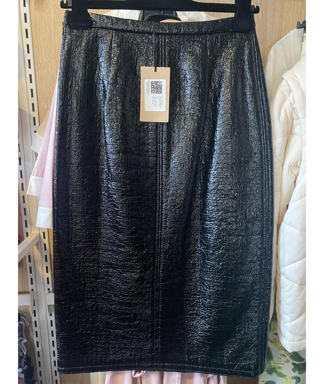 NO. 21 Черная юбка миди, фото 3
