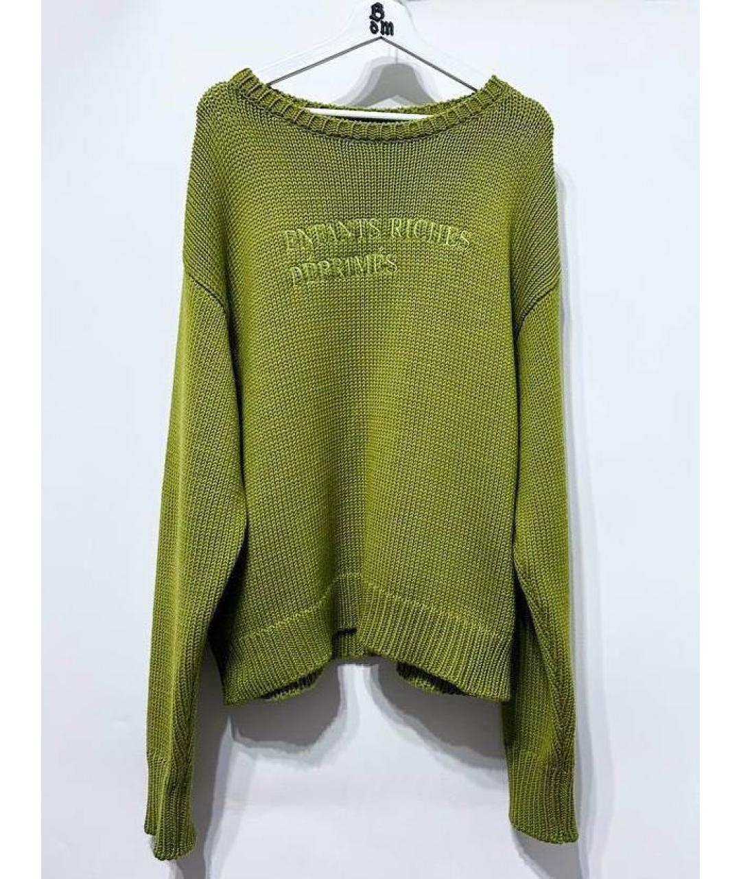 Enfants Riches Déprimés Салатовый шерстяной джемпер / свитер, фото 7