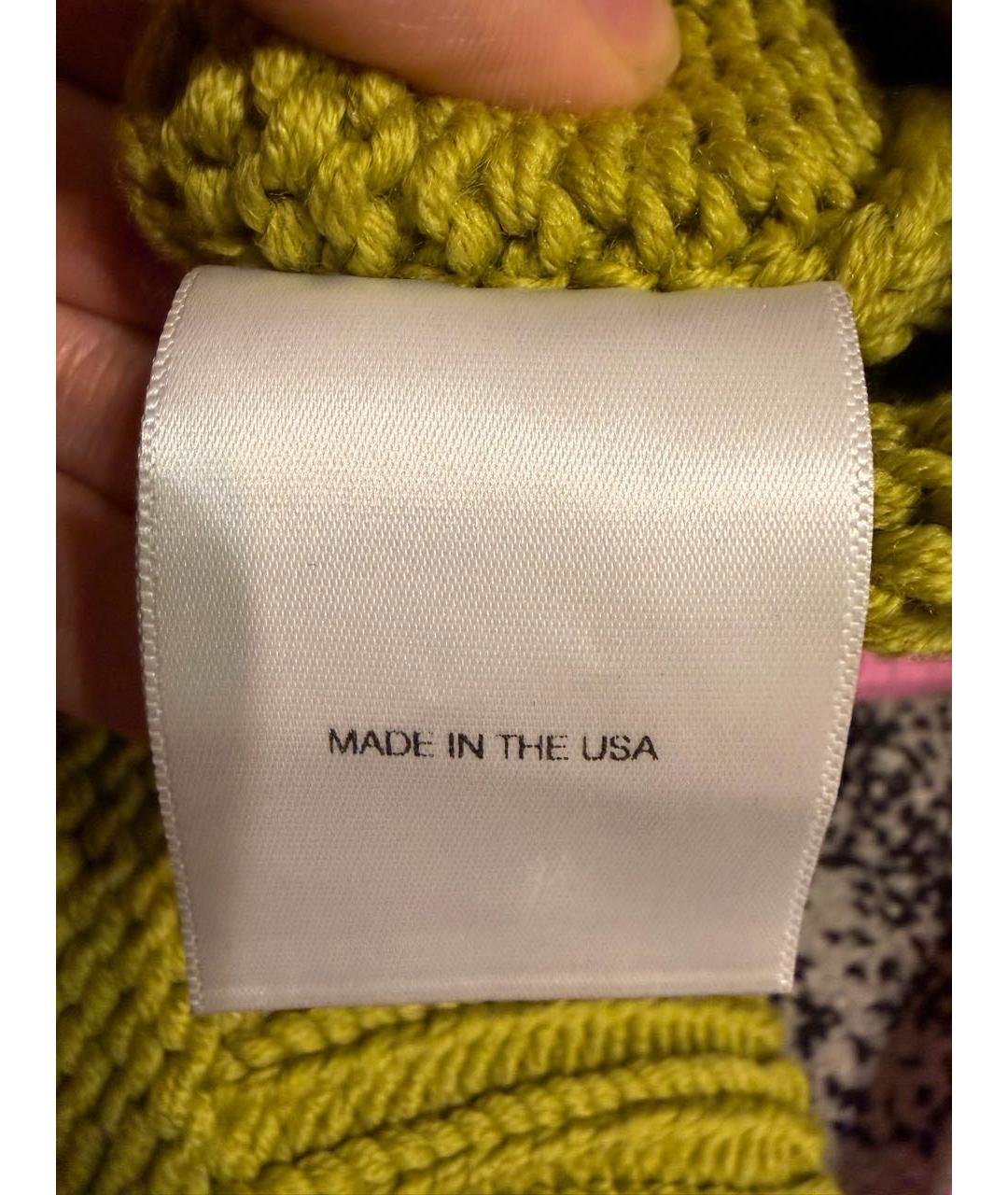 Enfants Riches Déprimés Салатовый шерстяной джемпер / свитер, фото 6