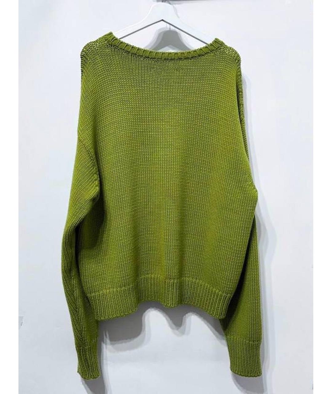 Enfants Riches Déprimés Салатовый шерстяной джемпер / свитер, фото 2