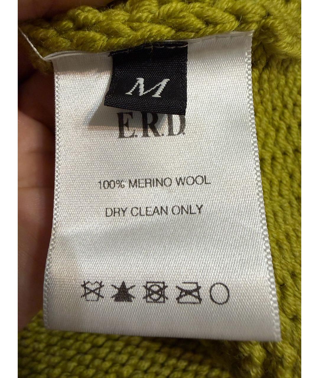 Enfants Riches Déprimés Салатовый шерстяной джемпер / свитер, фото 4