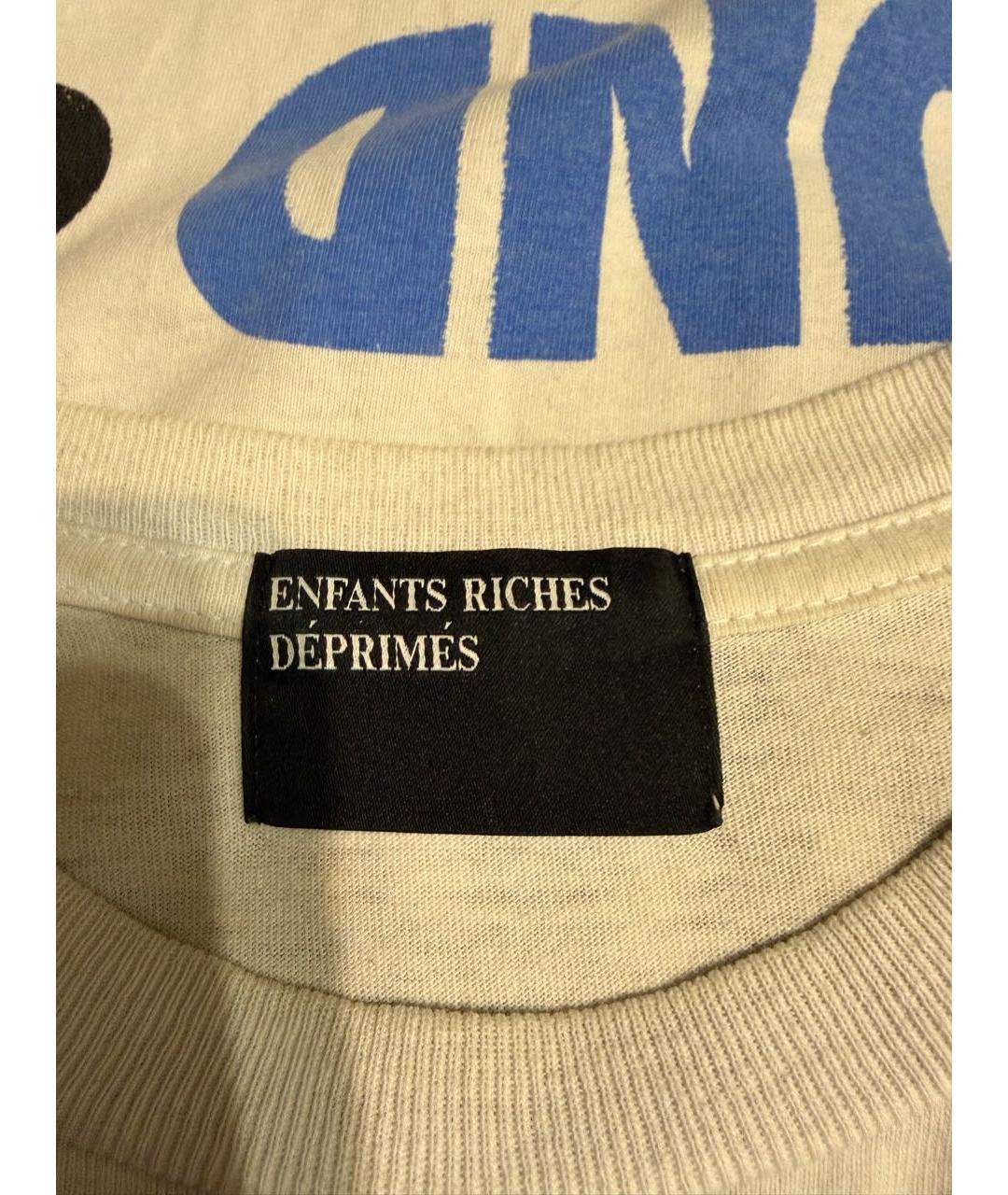 Enfants Riches Déprimés Белая хлопковая футболка, фото 3