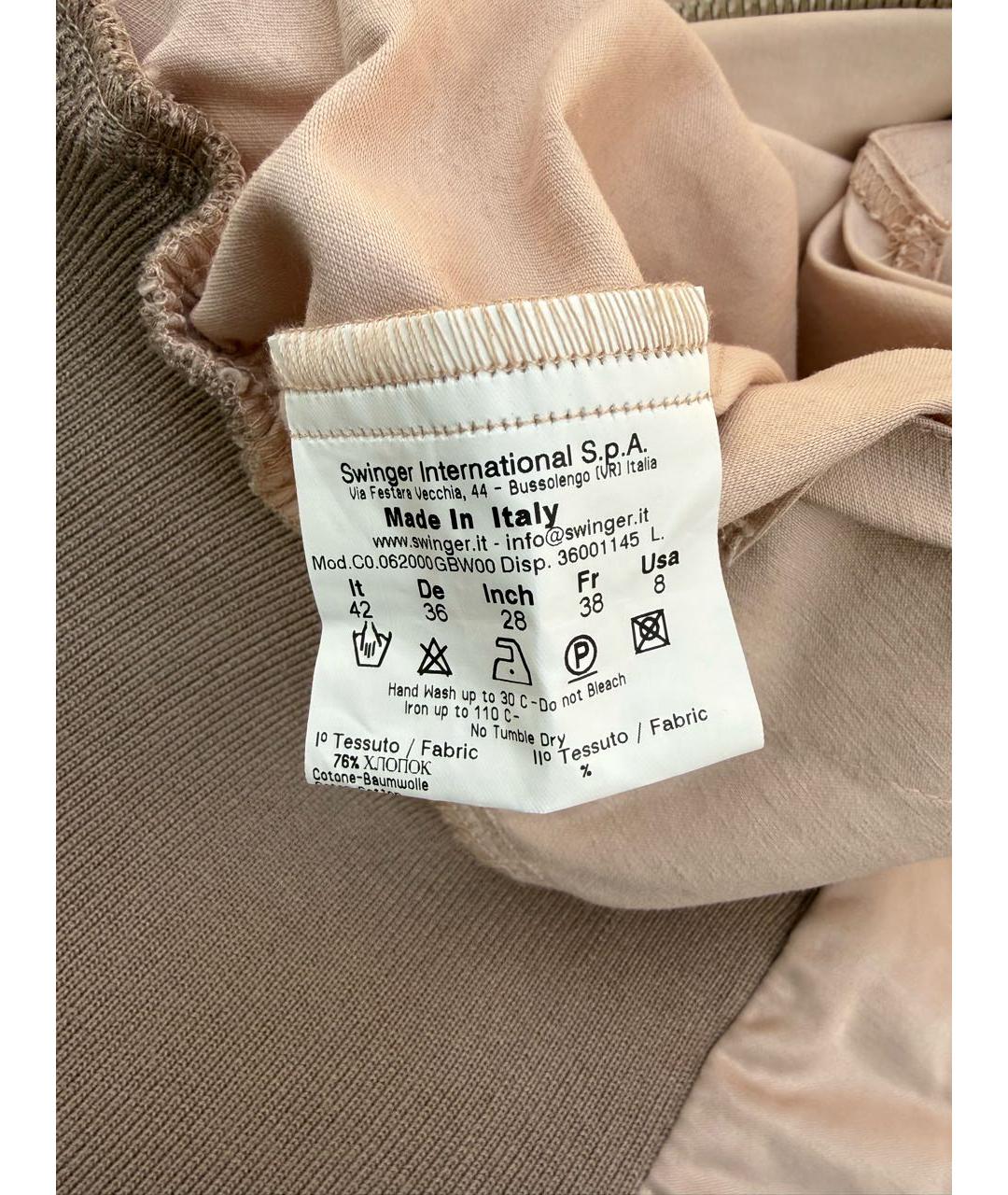 VIVIENNE WESTWOOD Розовый хлопковый комбинезон, фото 5