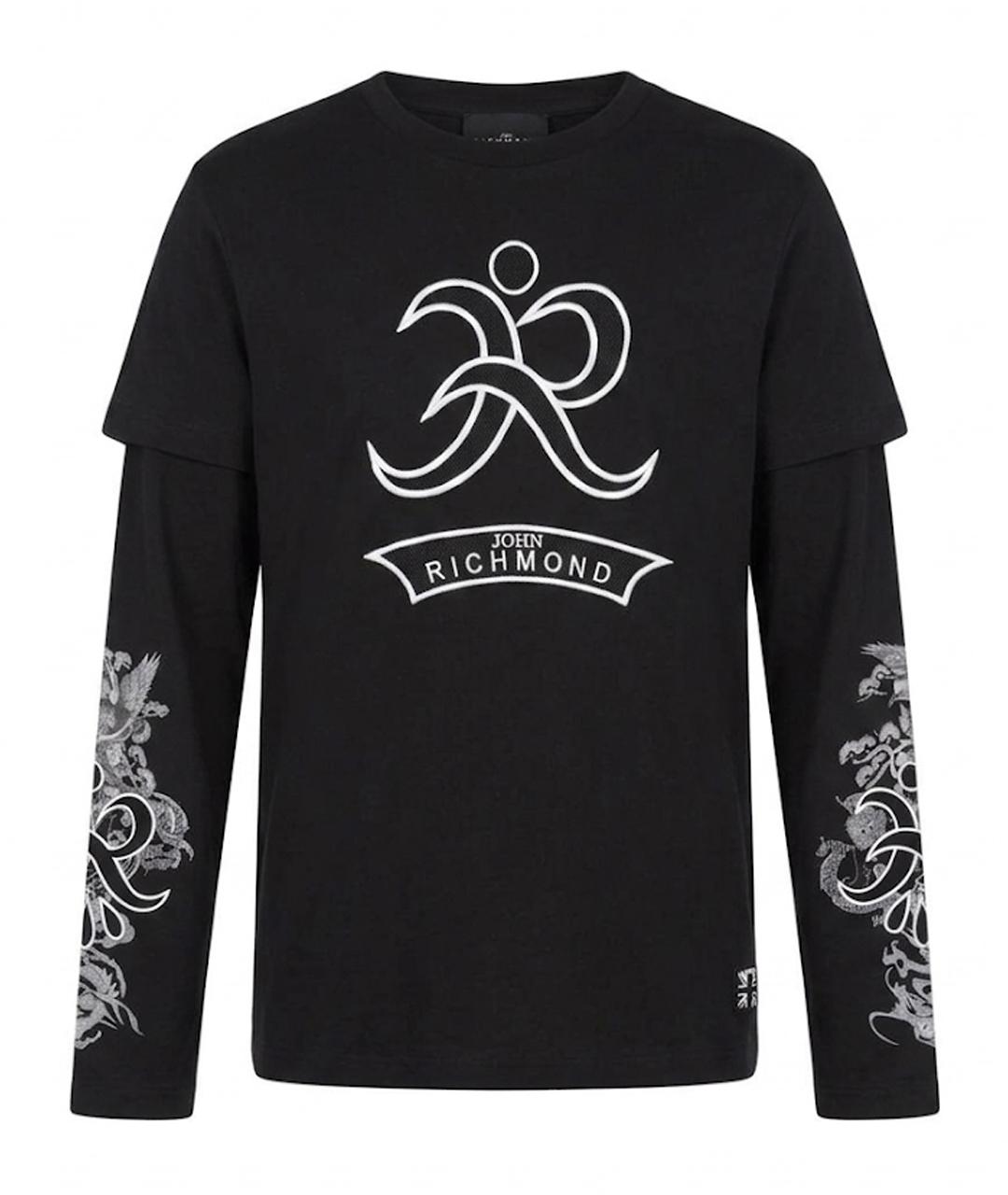 JOHN RICHMOND Черный хлопковый комплект, фото 1