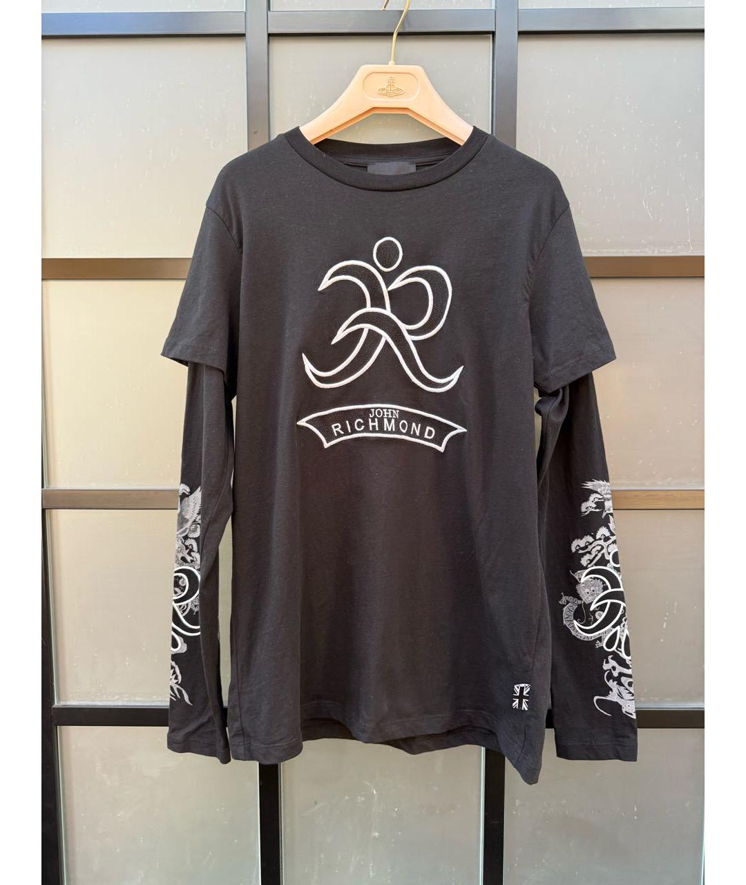 JOHN RICHMOND Черный хлопковый комплект, фото 8