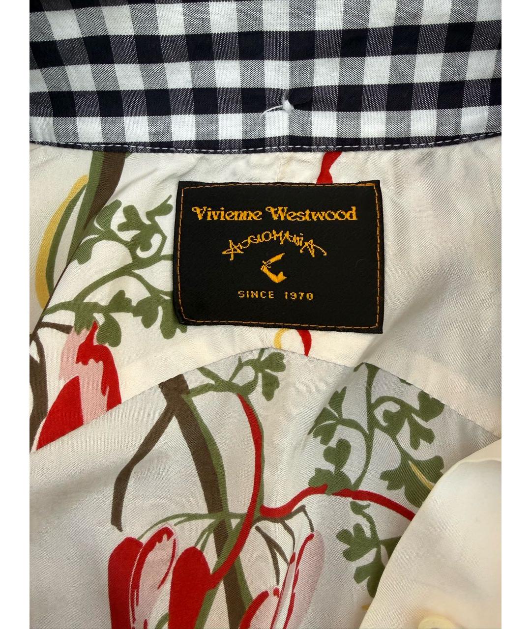 VIVIENNE WESTWOOD Белая шелковая рубашка, фото 3