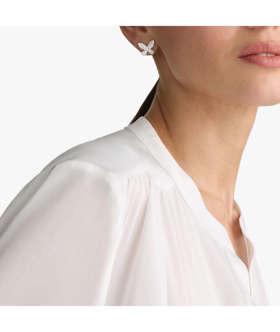 GRAFF Серебряные платиновые серьги, фото 2