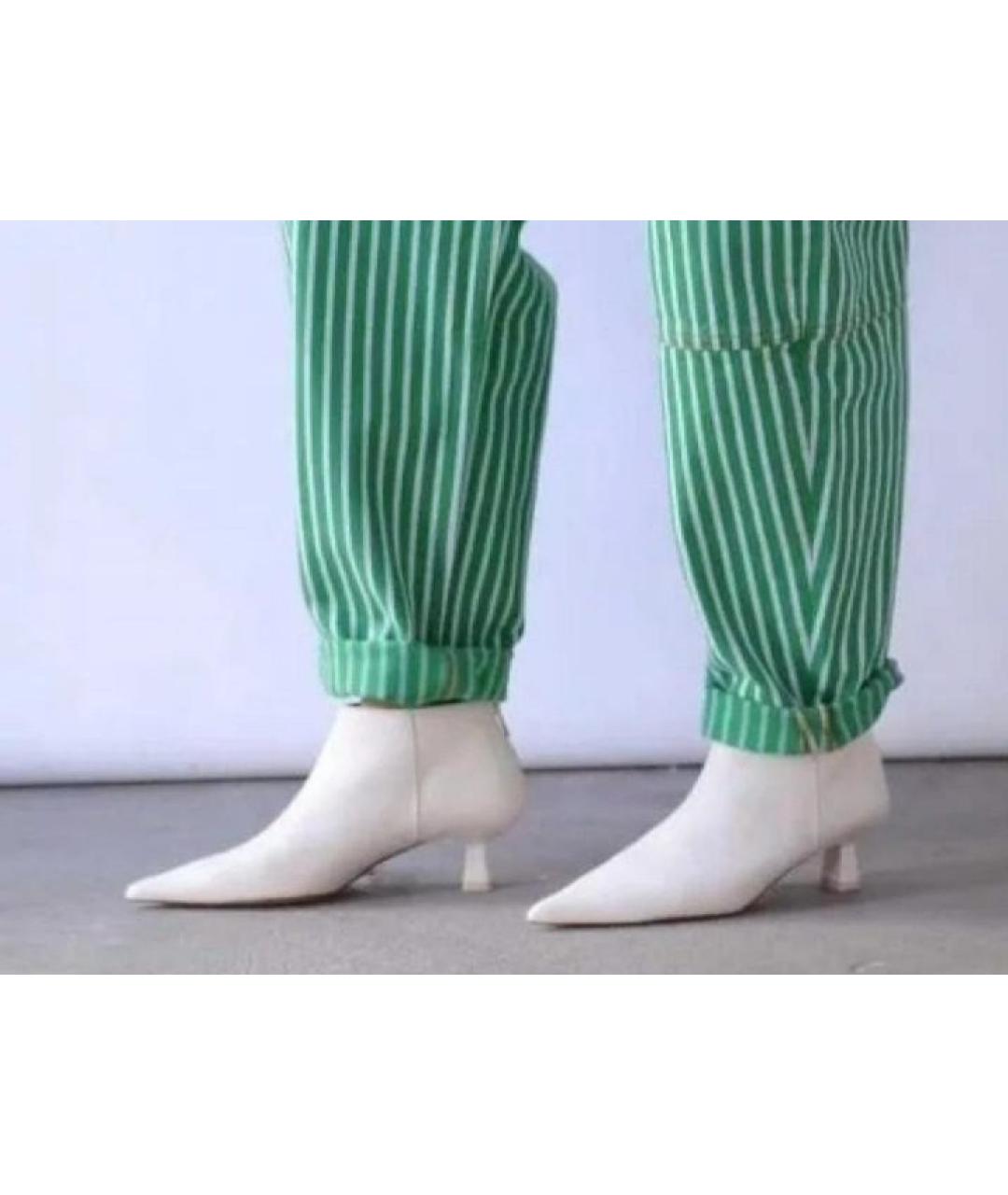 GANNI Кожаные ботильоны, фото 6