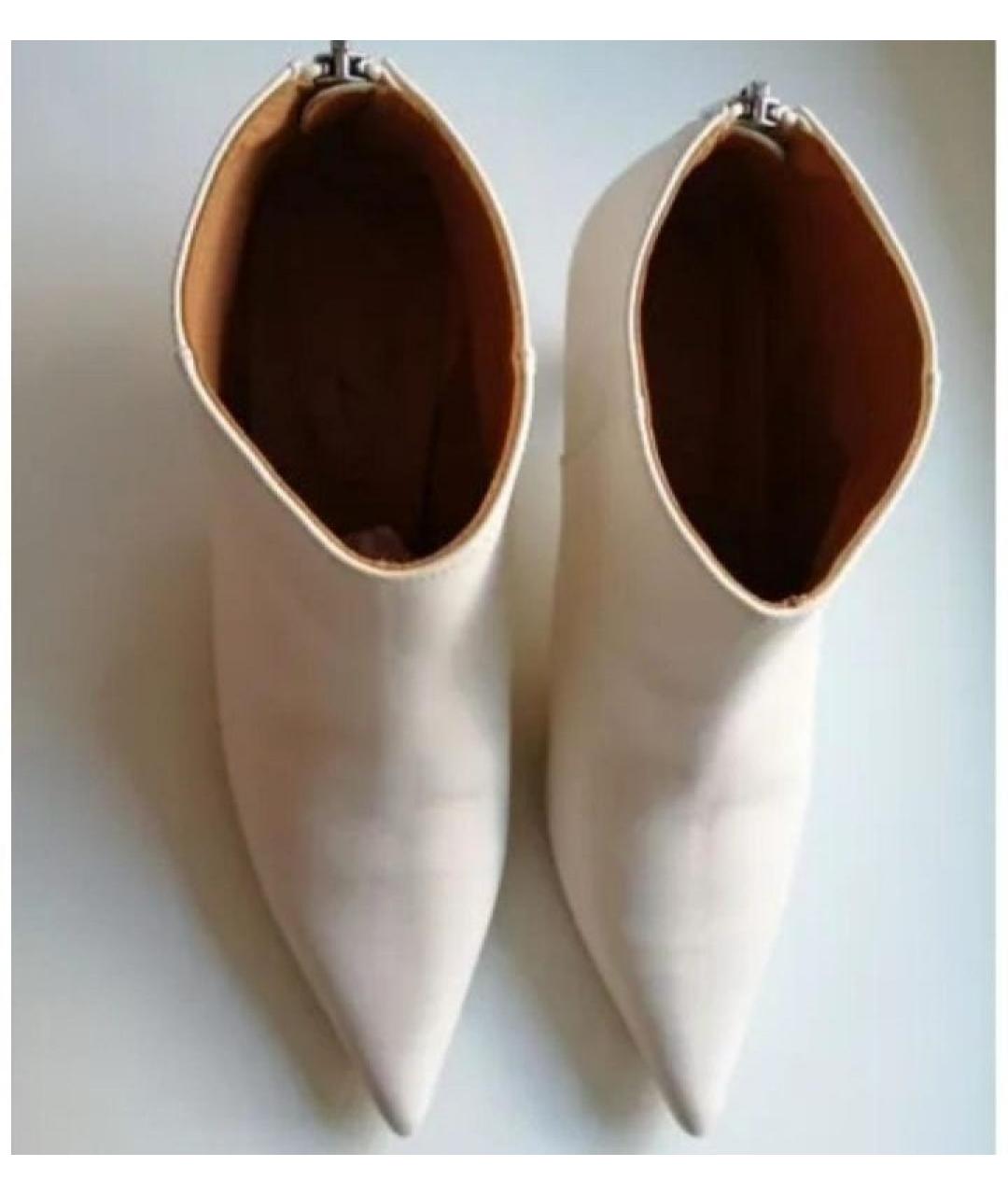 GANNI Кожаные ботильоны, фото 4