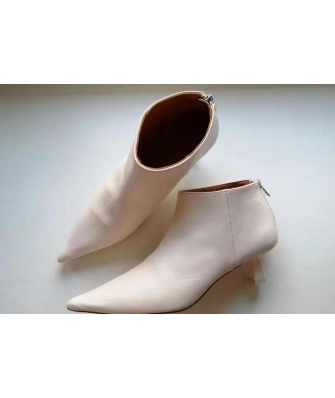 GANNI Кожаные ботильоны, фото 2