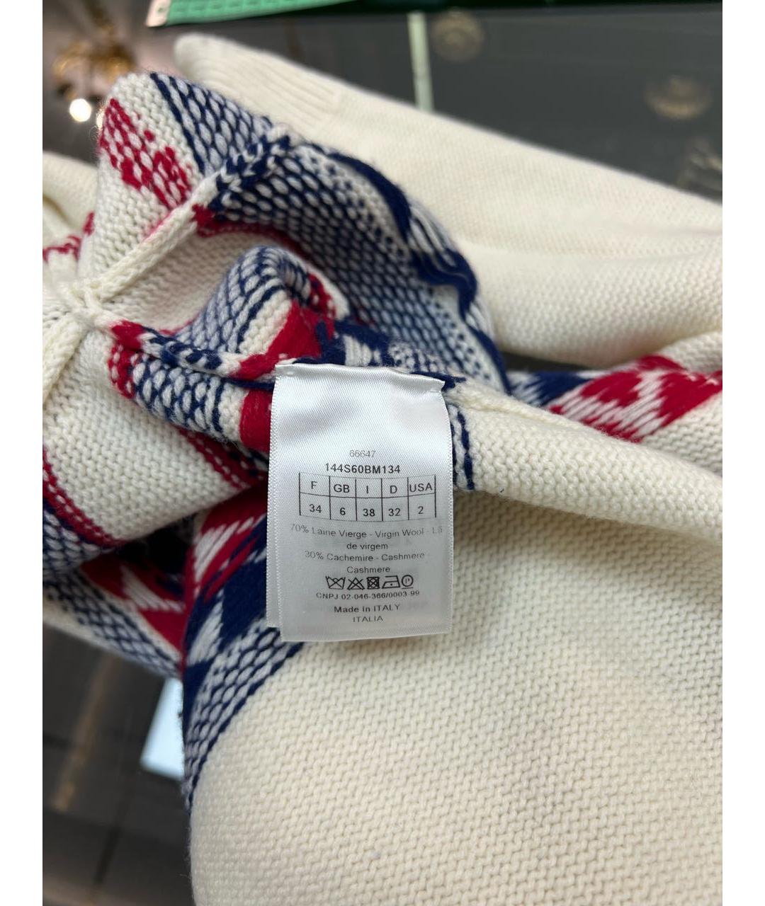 CHRISTIAN DIOR Мульти джемпер / свитер, фото 5