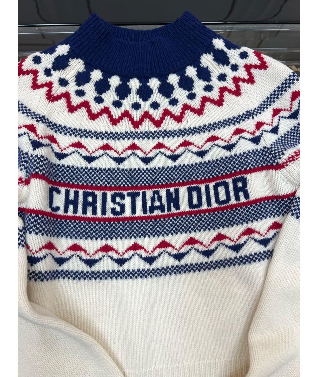 CHRISTIAN DIOR Мульти джемпер / свитер, фото 8