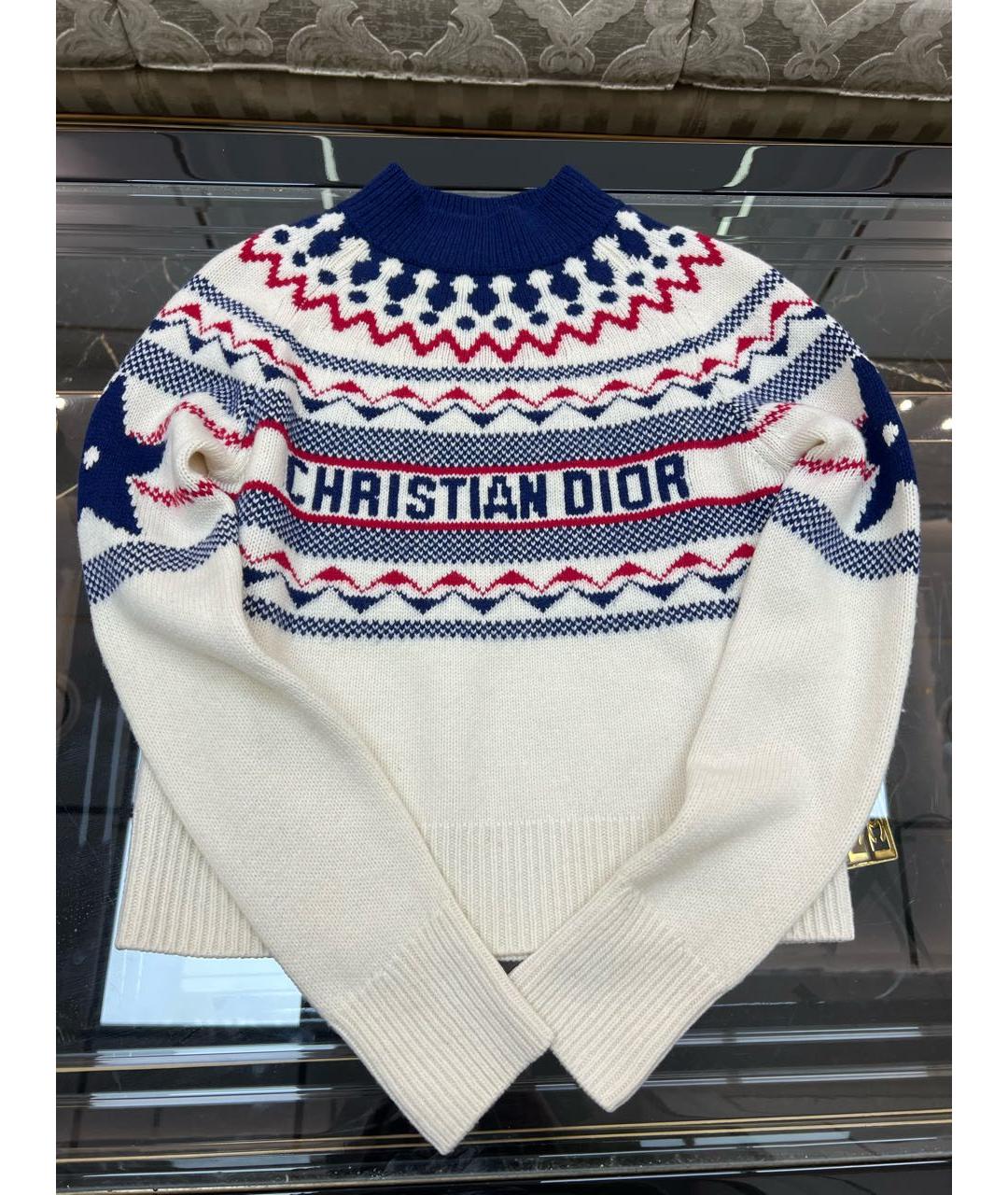 CHRISTIAN DIOR Мульти джемпер / свитер, фото 6