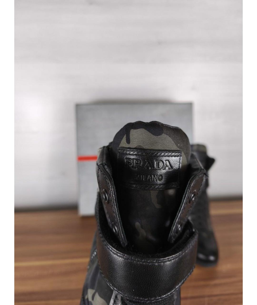 PRADA Мульти синтетические ботильоны, фото 5